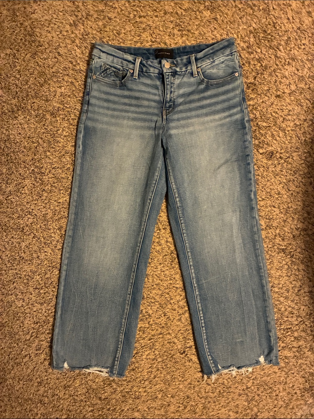 Buckle black fit no 53 cropped wide leg jeans -size 29 x 28